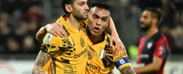 إنتر ميلان سجل الأهداف الثلاثة في الشوط الثاني