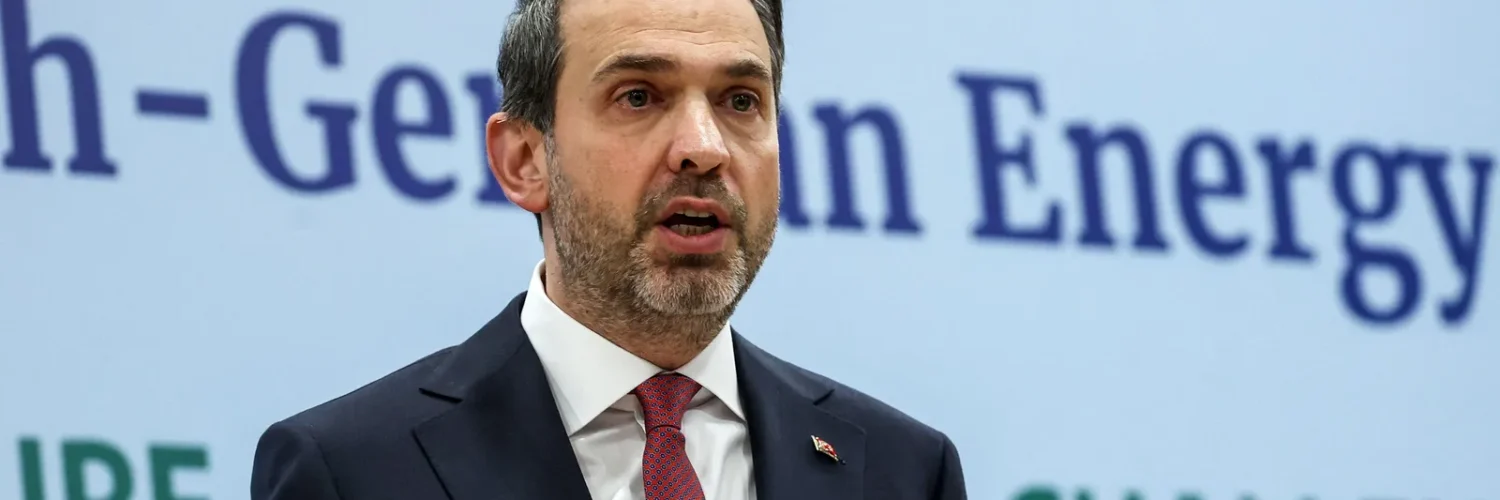 وزير الطاقة التركي ألب أرسلان بيرقدار.