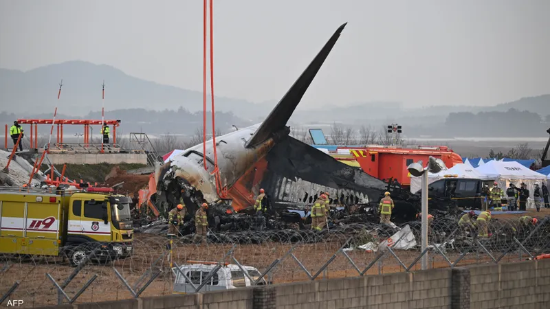 حادث سقوط طائرة بوينغ 737-800 التابعة لشركة "جيجو".