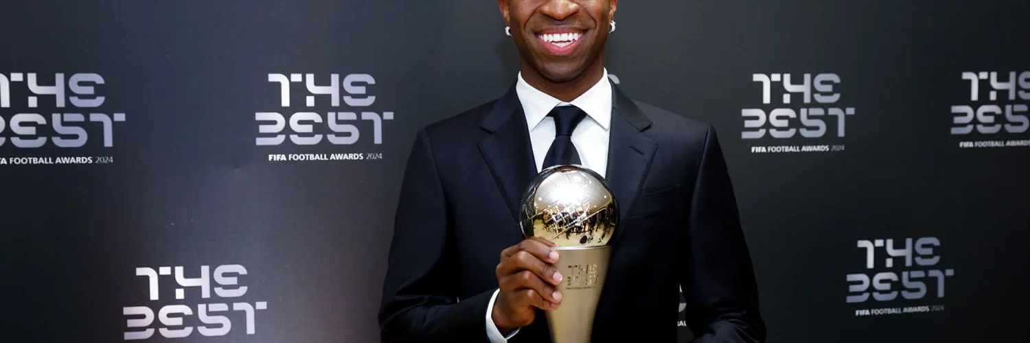 فينيسيوس جونيور يفوز بجائزة The Best لعام 2024.