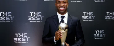 فينيسيوس جونيور يفوز بجائزة The Best لعام 2024.