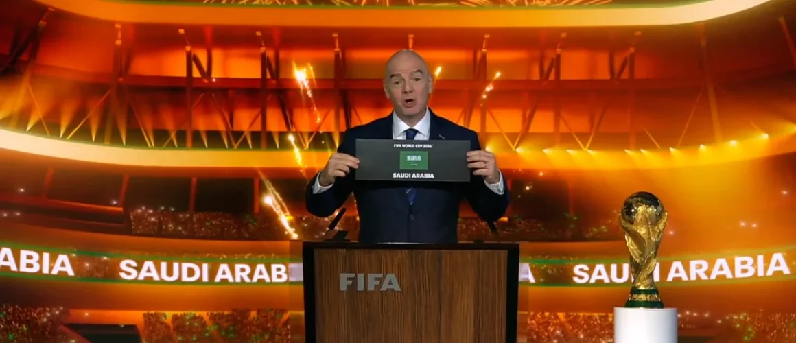 تم الإعلان رسميًا عن فوز المملكة العربية السعودية بتنظيم كأس العالم 2034.