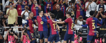 برشلونة فاز على ريال مدريد 5/2 وتوج بكأس السوبر الإسباني.