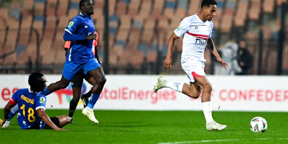 سيف الدين الجزيري لاعب نادي الزمالك.